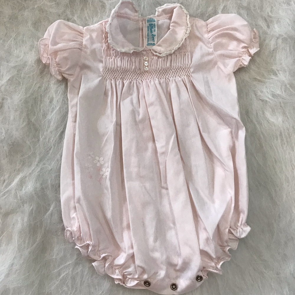 Girls vintage 6-9 months onesie